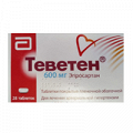 Теветен таблетки 600мг фото