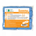 Бахилы для обуви полиэтиленовые с маркировкой &quot;Viva&quot; фото