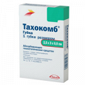 Тахокомб губка 2,5 х 3 х 0,5см фото