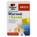Доппельгерц Актив &quot;Магний+Калий&quot; таблетки фото
