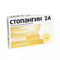 Стопангин 2А таблетки для рассасывания лимонные фото