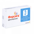 Форсига таблетки 5мг фото