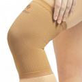 Бинт эластичный &quot;Elast&quot; медицинский трубчатый, для фиксации коленного сустава (9605-02) цвет бежевый размер 3 фото