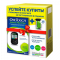OneTouch Select Plus Flex (УанТач Селект Плюс Флекс) глюкометр в комплекте 25 тест-полосок фото