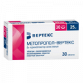 Метопролол-Вертекс таблетки пролонгированные 25мг фото