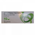 Аторвастатин Фармасинтез таблетки 10мг фото