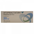 Аторвастатин Фармасинтез таблетки 20мг фото