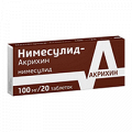 Нимесулид-Акрихин таблетки 100мг фото