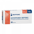 Кетопрофен-Вертекс таблетки 100мг фото