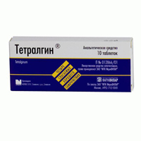 Тетралгин таблетки фото
