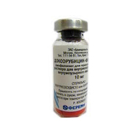Доксорубицин-Ферейн порошок лиофилизированный для приготовления инъекционного раствора 10мг фото