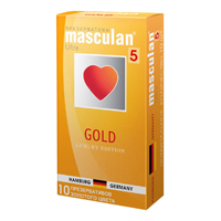 Презервативы &quot;Masculan&quot; 5 Ultra Gold (утонченный, золотого цвета) фото