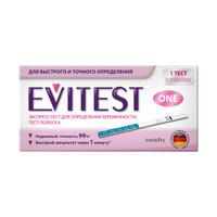 Экспресс-тест для определения беременности &quot;Evitest&quot; One тест-полоска фото