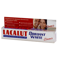 Зубная паста &quot;Lacalut Brilliant White Classic&quot; 50мл фото