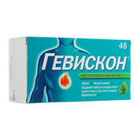 Гевискон таблетки жевательные мятные фото
