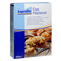 Лопрофин смесь для выпечки &quot;Низкобелковый заменитель яиц&quot; 500г фото
