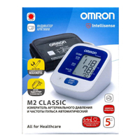 Измеритель артериального давления и частоты пульса (тонометр) &quot;OMRON&quot; автоматический M2 Classic (HEM-7117-RU) фото