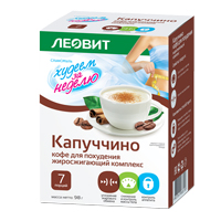 Кофе для похудения &quot;Капуччино&quot; жиросжигающий комплекс &quot;Худеем за неделю&quot; 14г фото