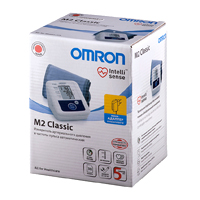 Измеритель артериального давления и частоты пульса (тонометр) &quot;OMRON&quot; автоматический M2 Classic  (HEM-7117H-ARU) адаптер+универсальная манжета фото
