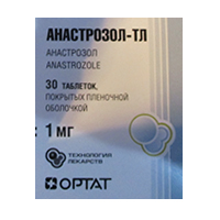 Анастрозол-ТЛ таблетки 1мг фото
