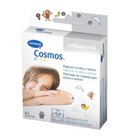 Пластырь &quot;Cosmos kids&quot; пластинки для детей антибактериальный с рисунком 7,6х7,6см фото
