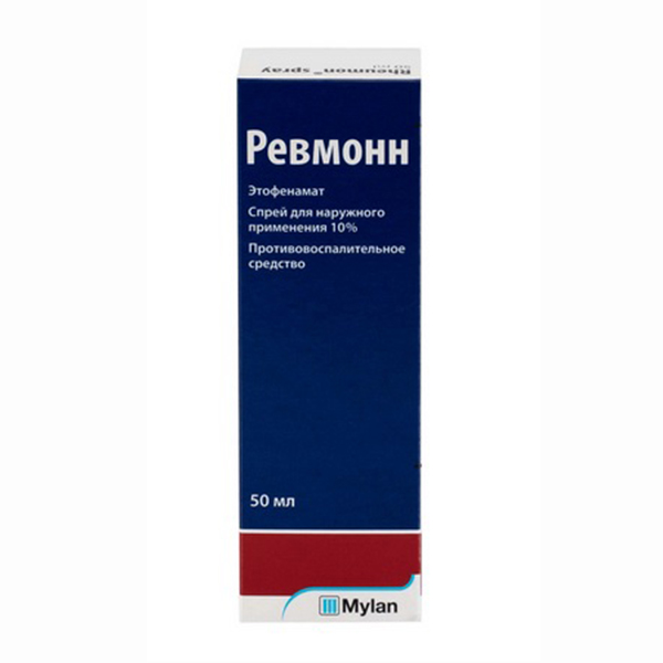 Ревмонн спрей 10% 50мл фото