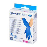 Перчатки &quot;Peha-soft&quot; Nitrile Fino нитриловые неопудренные размер M фото
