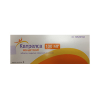 Капрелса таблетки 100мг фото