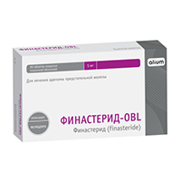 Финастерид-OBL таблетки 5мг фото