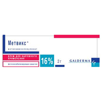 Метвикс крем 16% 2г фото