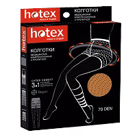 Колготки &quot;Hotex&quot; корректирующие с шортиками, цвет бежевый, размер универсальный фото