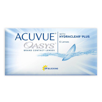 Линзы контактные &quot;Acuvue Oasys with Hydraclear Plus&quot; 8.4 (-0,5) фото