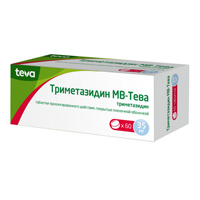 Триметазидин МВ-Тева таблетки 35мг фото
