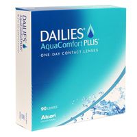 Линзы контактные &quot;Dailies AquaComfort Plus&quot; 8.7 (-1.25) фото