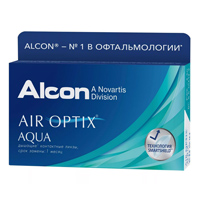 Линзы контактные &quot;Air Optix Aqua&quot; 8.6 (-7.0) фото