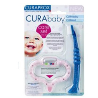 Набор для ухода за полостью рта &quot;Curaprox&quot; (зубная щетка &quot;Curakid&quot;+ &quot;Curababy&quot; розовый) фото