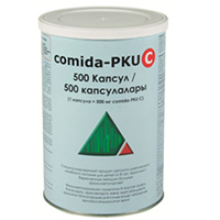 Комида-PKU С капсулы 0,5г продукт детского диетического лечебного питания фото
