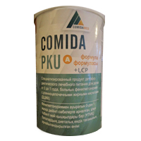 Комида-PKU A формула+LCP продукт детского диетического лечебного питания 400г фото