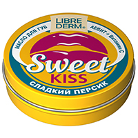 Масло для губ &quot;Либридерм&quot; Sweet Kiss Сладкий персик АЕвит + витамин С 20мл фото