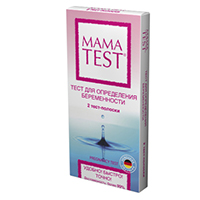 Тест для определения беременности &quot;MAMA Test&quot; тест-полоска фото