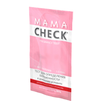 Тест для определения беременности &quot;MAMA Check&quot; тест-полоска фото