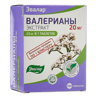 Валерианы экстракт Эвалар таблетки массой 250мг фото