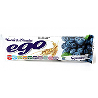 Батончик мюсли &quot;Ego&quot; Черника с экстрактом черники и витаминами в йогуртовой глазури 25мг фото