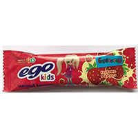 Батончик мюсли &quot;Ego Kids&quot; Клубника с железом и витаминами в йогуртовой глазури 25г фото