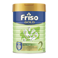 Фрисо Голд 2 с пребиотиками сухая адаптированная молочная смесь 400г фото