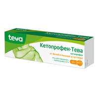 Кетопрофен-Тева гель 2,5% 50г фото