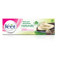 Крем для депиляции &quot;Veet&quot; с маслом Ши серии &quot;Naturals&quot; 90мл фото