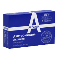 Азитромицин-Акрихин таблетки 500мг фото