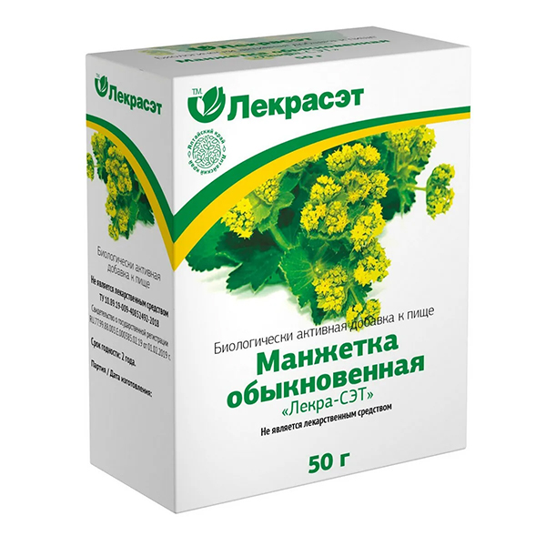 Манжетка обыкновенная &quot;Лекра-Сэт&quot; трава 50г фото