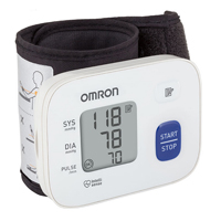 Измеритель артериального давления и частоты пульса (тонометр) &quot;OMRON&quot; автоматический RS1 на запястье (HEM-6120-RU) фото